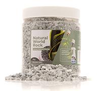 Natural World - Piedras decorativas para plantas (2kg, 5 mm de diámetro, perfectas para macetas de interior y exterior, para el hogar, jardín, macetas y color gris paloma)