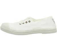 Natural World Raya niña Blanca Bordada, Color Blanco., 37 EU Stretta