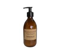 Naturalbiogreen Crema perfumada para manos y cuerpo, de sándalo vegano, 300 ml