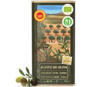 NaturaleBio Aceite de Oliva Virgen Bio Extra DOP Baja Acidez