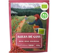 NaturaleBio Bayas de Goji Deshidratadas Bio como Snack natural