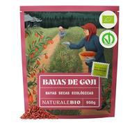 NaturaleBio Bayas de Goji Deshidratadas Bio como Snack natural