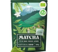 NaturaleBio Matcha Japonés Premium Bio en Polvo L-Teanina