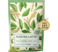NaturaleBio Matcha Latte Bio Mezcla en Polvo con Proteína