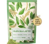 NaturaleBio Matcha Latte Bio Mezcla en Polvo con Proteína
