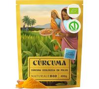 NaturaleBio Raíz de Cúrcuma en Polvo Bio Sin Aditivos