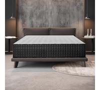 Naturalex - Colchón Muelles 140x200 cm - Altura 30 cm - Titanium - Híbrido Muelles Ensacados y Viscoelástica - Espuma HR y Blue Látex - Transpirable, Hipoalergénico, Ergonómico - Semifirme