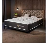 Naturalex - Colchón Muelles 180x200 cm - Altura 30 cm - Privilege - Híbrido Muelles Ensacados y Viscoelástica - Espuma HR y Blue Látex - Ergonómico, Transpirable, Gran Adaptabilidad - Semifirme