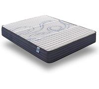 Naturalex - Colchón Muelles Perfectsleep 140x190-24 cm - Híbrido - Muelles Ensacados + Viscoelástica - Semifirme - Excelente Adaptabilidad - Transpirable - Ergonómico - Blue Látex