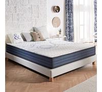 Naturalex - Colchón Viscoelástico 160x200 cm - Altura 21 cm - PerfectDream - Espuma Ultra Transpirable MemoFeel V30 + Blue Látex - Semifirme - Máximo Comfort - Hipoalergénico - Reversible