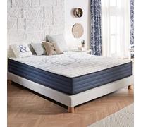 Naturalex - Colchón Viscoelástico 90x190 cm - Altura 24 cm - PerfectDream - Espuma Ultra Transpirable MemoFeel V30 + Blue Látex - Semifirme - Máximo Comfort - Hipoalergénico - Reversible