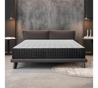 Naturalex - Colchón Viscoelástico Titanium 160x200 cm - Espuma HR con firmeza adaptativa - Altamente Transpirable, Hipoalergénico, Flexible, Ergonómico - Sistema Blue Látex