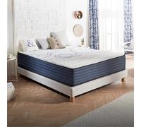 Naturalex - Colchón Viscoelástico 150x190 cm - Altura 32 cm - PerfectDream - Espuma Ultra Transpirable MemoFeel V30 + Blue Látex - Firme - Máximo Comfort - Hipoalergénico - Reversible