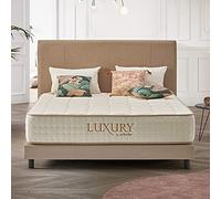 Naturalex - Luxury - Colchón 160x200 cm Viscoelástico - 26 cm | Espuma HR & Blue Látex - Ergonómico, Anatómico, Hipoalergénico, Firmeza Media - ViscoPremium - Certificado Oeko-Tex
