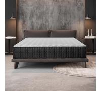 Naturalex - Titanium - Colchón Viscoelástico 160x200 cm - Espuma Memofeel HR & Tecnología Blue Látex - Adaptable, Soporte Uniforme, Independencia de lechos, Ergonómico, Hipoalergénico