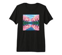 Naturaleza Amante Tranquilo Naturaleza Reflexiones Camiseta Premium