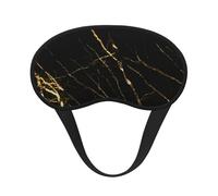 Naturaleza de mármol negro dorado, Cubiertas oculares completas, antifaces para dormir que bloquean la luz, orejeras opacas para dormir