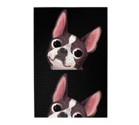 Naturaleza del Boston Terrier, Rompecabezas de 1000 Piezas, Rompecabezas de Madera para Toda la Familia, decoración de Pared para Adultos y Adolescentes.