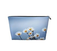 Naturaleza Flor Blanca, Bolsa de artículos de tocador Bolsa de Maquillaje Bolsa de cosméticos Bolsa de artículos de tocador de Viaje portátil