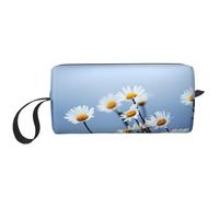 Naturaleza Flor Blanca, Bolsa de Maquillaje Bolsa de cosméticos Bolsa de artículos de tocador de Viaje portátil Bolsa de Maquillaje