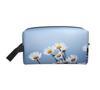 Naturaleza Flor Blanca, Bolsa de Maquillaje Bolsa de cosméticos Bolsa de artículos de tocador de Viaje portátil Organizador de Bolsa de Maquillaje
