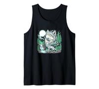 Naturaleza Lobo Entusiasta Vida Silvestre Bosque Animal Desierto Ventilador Camiseta sin Mangas