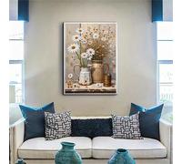 Naturaleza Muerta con Ramo de Margaritas - Puzle de 150 Piezas - Rompecabezas DIY Pintura, Entretenimiento Creativo, para Adultos Mayores de 14 años Decoración del Hogar