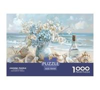 Naturaleza Muerta Floral de la Playa Material De Papel Resistente Buen Rompecabezas, Apto para Relax En Casa Y Hobbies Personales 70x50cm/1000pcs