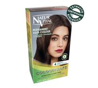 Naturaleza y vida tinte coloursafe permanente nº 4 castaño 150 ml