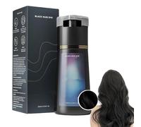 NaturalHair ColorShampoo,Hair ColorShampoo for Gray Hair,Quick ColoringHair Dye Shampoo,HairDye Shampoo,Instant 3in1 Haircolor for Women and Men,Brown Hair DyeShampoo (Negro)