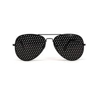 NATURALIGHT Gafas Lentes Reticulares Basalto - método Bates - miopía, presbicia, hipermetropía o astigmatismo - agujeros piramidales