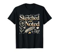 Naturalista Aficionado Cuaderno Campo Diario Naturaleza Camiseta