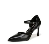 Naturalizer Amber, Correa de Tobillo Mujer, Piel Negra, 39 EU Ancho