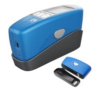 Naturalpowev Digital LCD Medidor de Brillo 0 Grados Ángulo de Prueba Pintura Brillómetro Probador Calificación Automática Determinación Glarimeter para Stone Metal 0-600GU/2000GU CS-380