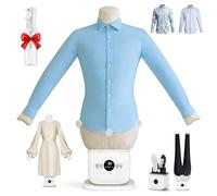 Naturalpowev Maniquí de Planchado y Secado Mannequin Dry, Elimina Arrugas, Camisa y pantalón, Control Táctil, Temporizador, Temperatura Regulable, Tallas S a XXL Set-B