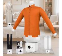 Naturalpowev Maniquí, Planchado y Secado Automáticos, Elimina Las Arrugas, Desodoriza y Neutraliza los olores, Temporizador y Pantalla, Temperatura Regulable, Tallas S a XXL Set-C