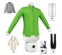 Naturalpowev Plancha automática de Camisas, Función Vapor, Pantalla táctil, Secado sin Arrugas con 4 Clips, Temperatura Regulable, Seca en 10-15 Minutos para Camisas, Zapatos y Pantalones Set-C