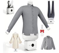 Naturalpowev Plancha automática Manos Libres, Vapor con Cobertura Total de 360°, Seca en 10-15 Minutos para Camisas, Zapatos y Pantalones, Tallas S a XXL Set-B