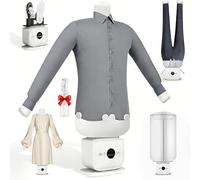 Naturalpowev Plancha automática Manos Libres, Vapor con Cobertura Total de 360°, Seca en 10-15 Minutos para Camisas, Zapatos y Pantalones, Tallas S a XXL Set-C