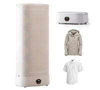 Naturalpowev Secadora portátil, Secadora eléctrica con función de Planchado a Vapor y Temporizador de 240 Minutos, Secadora a Vapor Inteligente Plegable para Ropa y Telas, rápida y fácil de Usar