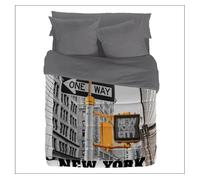 Naturals - edredón estampado cama 150 - microfibra poliéster - 300 gr -fabricado en españa - brooklyn