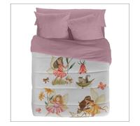 Naturals - edredón estampado infantil cama 105 - microfibra poliéster - 300 gr -fabricado en españa - flora