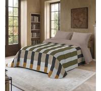 NATURALS - Edredón Nórdico Estampado 300 Gramos Cama 105-100% Microfibra Transpirable Tacto Pluma - 200x260 cm - Acolchado Extra Suave - Otoño/Invierno - Fabricado en España
