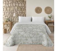 NATURALS - Edredón Nórdico Estampado 300 Gramos Cama 150-100% Microfibra Transpirable Tacto Pluma - 250x260 cm - Acolchado Extra Suave - Otoño/Invierno - Fabricado en España