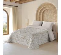 NATURALS - Edredón Nórdico Estampado 300 Gramos Cama 180-100% Microfibra Transpirable Tacto Pluma - 270x260 cm - Acolchado Extra Suave - Otoño/Invierno - Fabricado en España