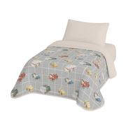 Naturals - edredón nórdico estampado cama 105 - infantil - 100% poliéster microfibra - 300 gr - cars