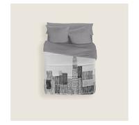 Naturals - edredón nórdico estampado cama 180 - 100% poliéster microfibra - 300 gr - sketch