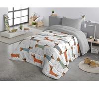 NATURALS Edredón nórdico Estampado Cama 90, edredón 300 Gramos 180x260, Mochi