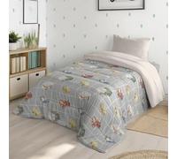 NATURALS - Edredón Nórdico Infantil Estampado 300 Gramos Cama 105-100% Microfibra Transpirable Tacto Pluma - 200x260 cm - Acolchado Extra Suave - Otoño/Invierno - Fabricado en España