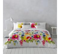 NATURALS ICEHOME - Funda Nórdica Estampada Cama 180 - Microfibra Suave y Transpirable - Juego Funda de Edredón 260x220 cm con Solapa + 45 cm - 2 Fundas Almohada 45x110 cm - Fabricado en España